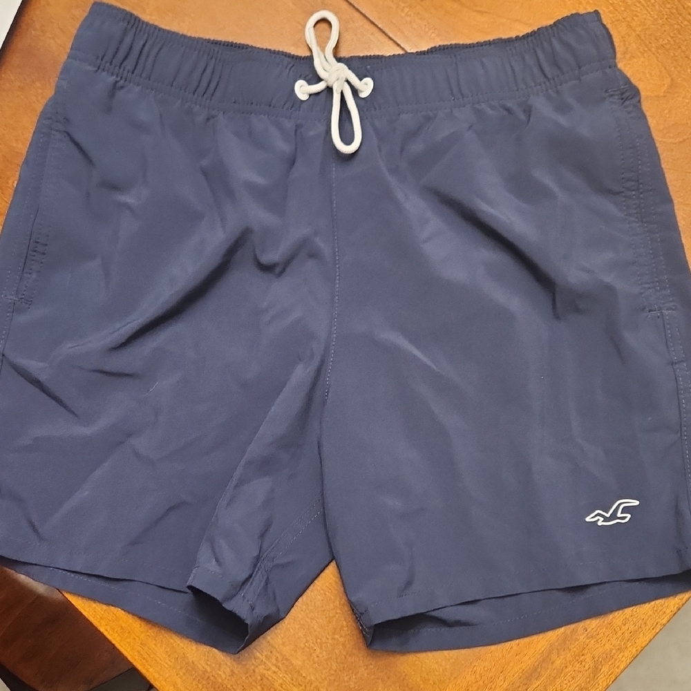 Hollister Men's Navy Swim Shorts